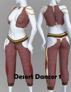Desert Dancer 1 Outfit for Genesis 9