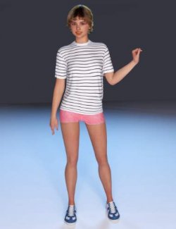 FG Teen Girl Outfit for Genesis 9