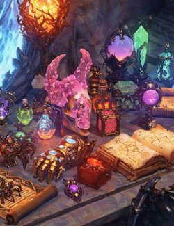 50 Magical Objects Collection for Daz Studio