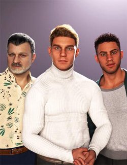 MM3D Parker HD Shapes for Genesis 9 Masculine