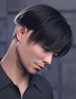 dForce Hyun-Shik Hair for Genesis 9