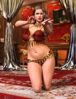 Z Belly Dance Beauty Shape and Pose Mega Set for Genesis 9 and 8 Female