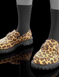 Loafers Leopard for G9