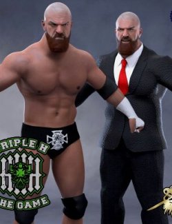 Lyko3D WWE Triple H 2019 Character Morph G8M