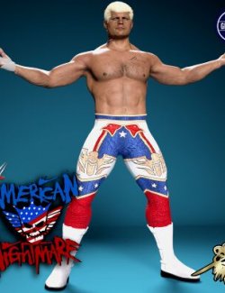 Lyko3D WWE Cody Rhodes Character Morph for G8M