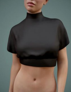 Crop Top 02v for Genesis 9