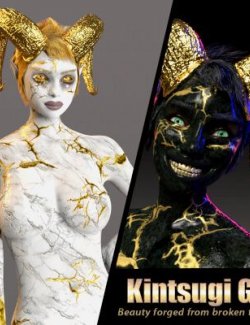 Kintsugi Fantasy Character for Genesis 9