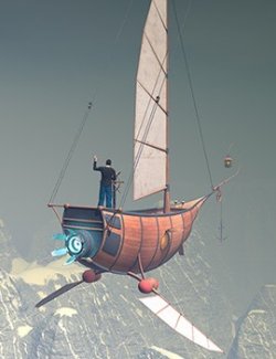 Sky_Boat for Daz Studio