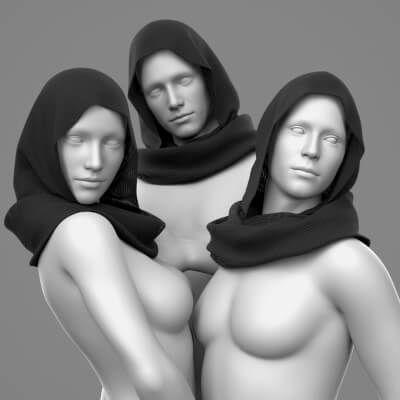 Click here to see preview images for "Scarf 4v for G9" Scarf 4v for G9