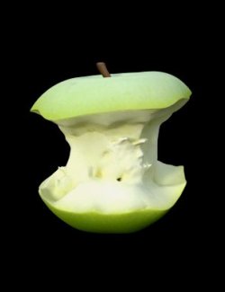 AI-Generated Apple Bitten 01