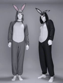MS Easter Bunny Costume M (G8M and G9)