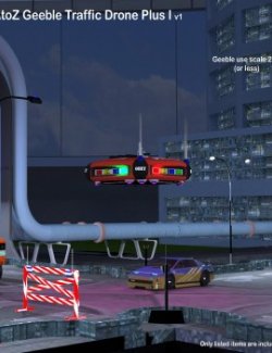 AtoZ Geeble Traffic Drone Plus I v1