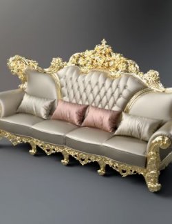 AQ3D Master Sofa 244