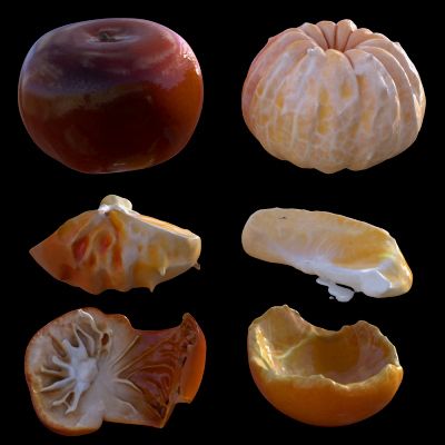 Click here to see preview images for "AI-Generated Mandarin Bitten" AI-Generated Mandarin Bitten