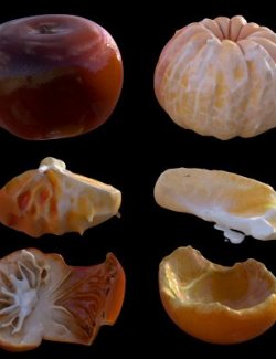 AI-Generated Mandarin Bitten