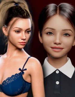 E3D Maddy and Teen for Genesis 9