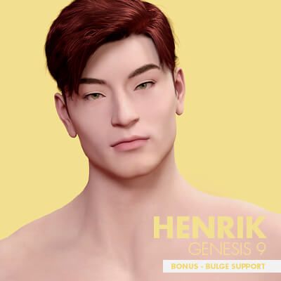 Click here to see preview images for "Henrik for Genesis 9 with Bulge Support Bonus" Henrik for Genesis 9 with Bulge Support Bonus