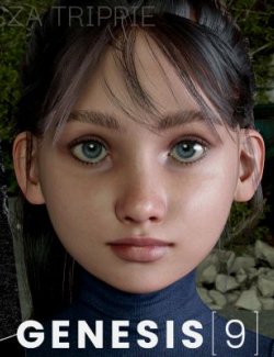 REV+ Chloe Tween Character Morph for Genesis 9 [Female]