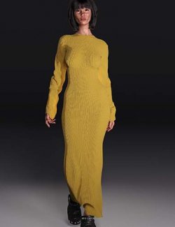 dForce Gentle Stretch Maxi for Genesis 9