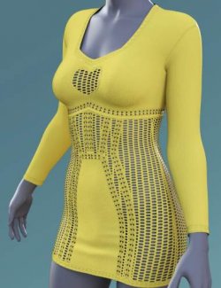 ZK dForce Hole Dress