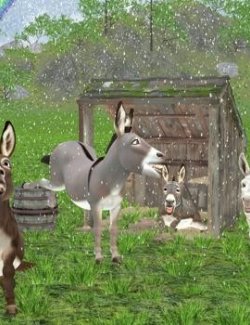 Buddy Burro for Poser