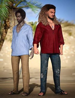 dForce Islander Outfit Texture Add-On