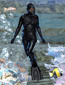 Diving Poses for Genesis 9