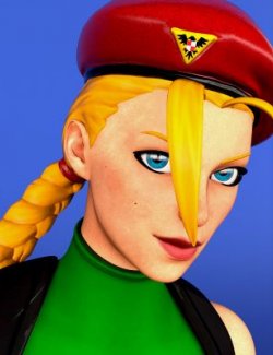 Fortnite Cammy for Genesis 8 Female