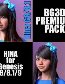 BG3D Hina NE for G8-8.1 and G9