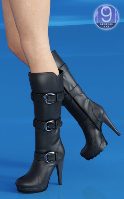 Click here to see preview images for "Strapped Boots for G9" Strapped Boots for G9