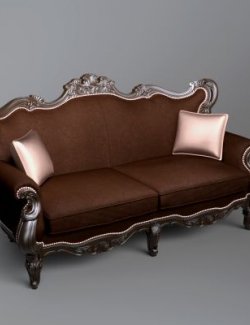 AQ3D Master Sofa 246