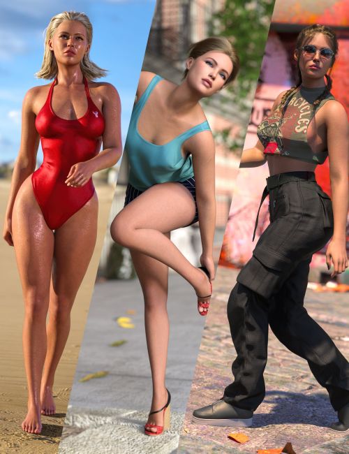 Click here to see preview images for "Z Effortless Everyday Pose Mega Set for Genesis 9 and 8 Female" Z Effortless Everyday Pose Mega Set for Genesis 9 and 8 Female