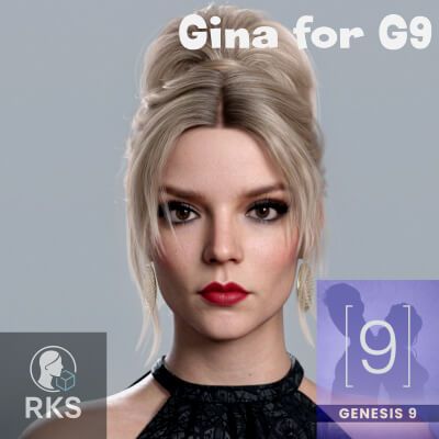 Click here to see preview images for "RKS Gina for Genesis 9" RKS Gina for Genesis 9