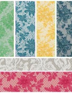 ALXN 2D Delicate Lace Seamless patterns