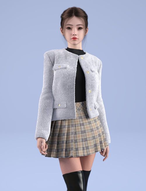 Click here to see preview images for "dForce HnC25 Fluffy Layer Outfits for Genesis 9" dForce HnC25 Fluffy Layer Outfits for Genesis 9