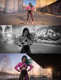 Quick 2.5D Scenes- Abandoned Industry