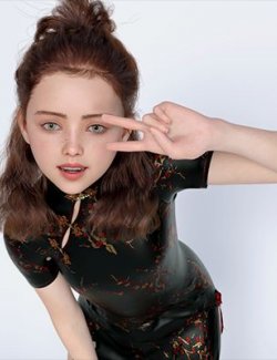 KAY Bella Character Morph for Genesis 9