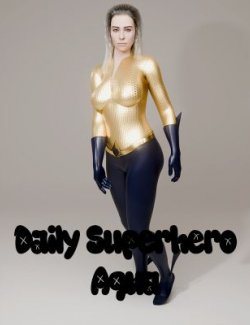 Daily Superhero Aqua for Genesis 9