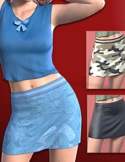 dForce StretchDenim SkirtGF8-81