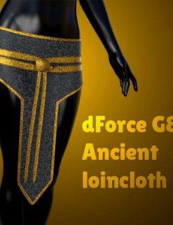 dForce G8F Ancient Loincloth