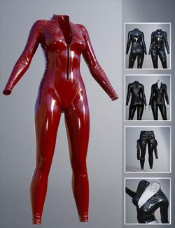 dForce SU Sexy Latex for Genesis 9