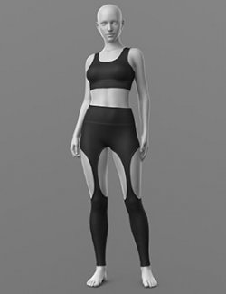 Textures Holes Leggings G8 G9