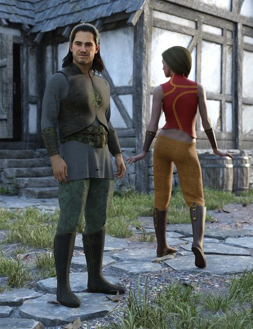 dForce Sunless Lord Outfit for Genesis 9