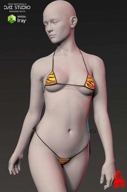 Click here to see preview images for "Add-ons - dForce String Bikini for Genesis 9 Feminine" Add-ons - dForce String Bikini for Genesis 9 Feminine