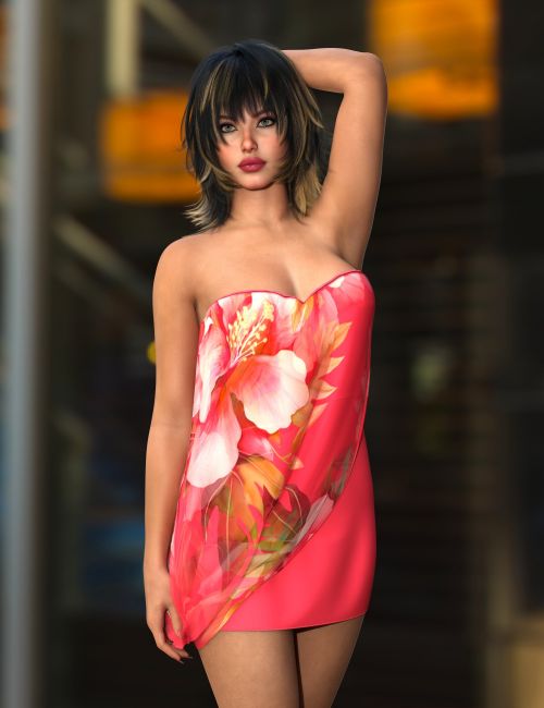 Click here to see preview images for "dForce Sheila Dress for Genesis 9" dForce Sheila Dress for Genesis 9