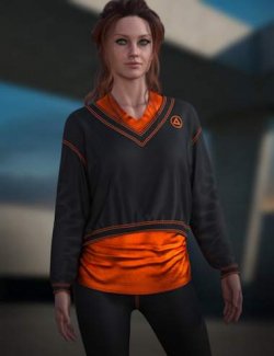 dForce Apex Athleisure for Genesis 9 and 8 Female