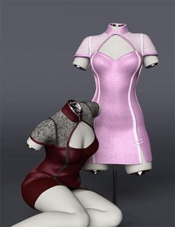 dForce MK Seduction Cheongsam for Genesis 9