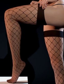 RM Fishnet Stockings for Genesis 9