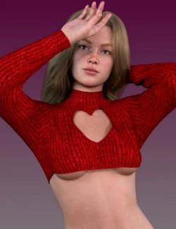 Micro Sweater for Genesis 8 and Genesis 9
