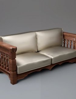 AQ3D Master Sofa 253